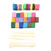 Polymer Clay Tool Set 32 Color Oven Bake with 5 Sculpting Tools DIY Soft Craft Modelling Kit