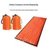Portable Emergency Survival Sleeping Bag with Reflective Insulation for Camping and Hiking