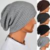 Fashion Outdoor Soft Knitted Caps Warm Beanie Hat Wool Knitted Ski Cap