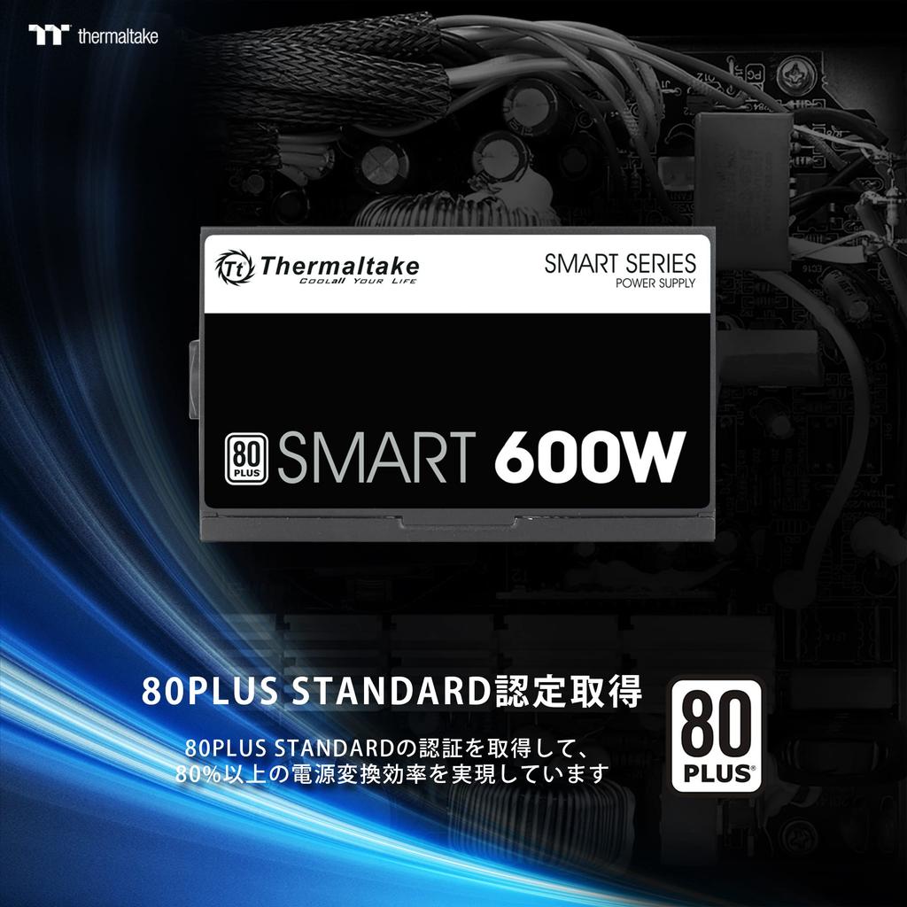 Thermaltake Smart 600W PC power supply unit PS636 -STANDARD- PS-SPD-0600NPCWJP-W