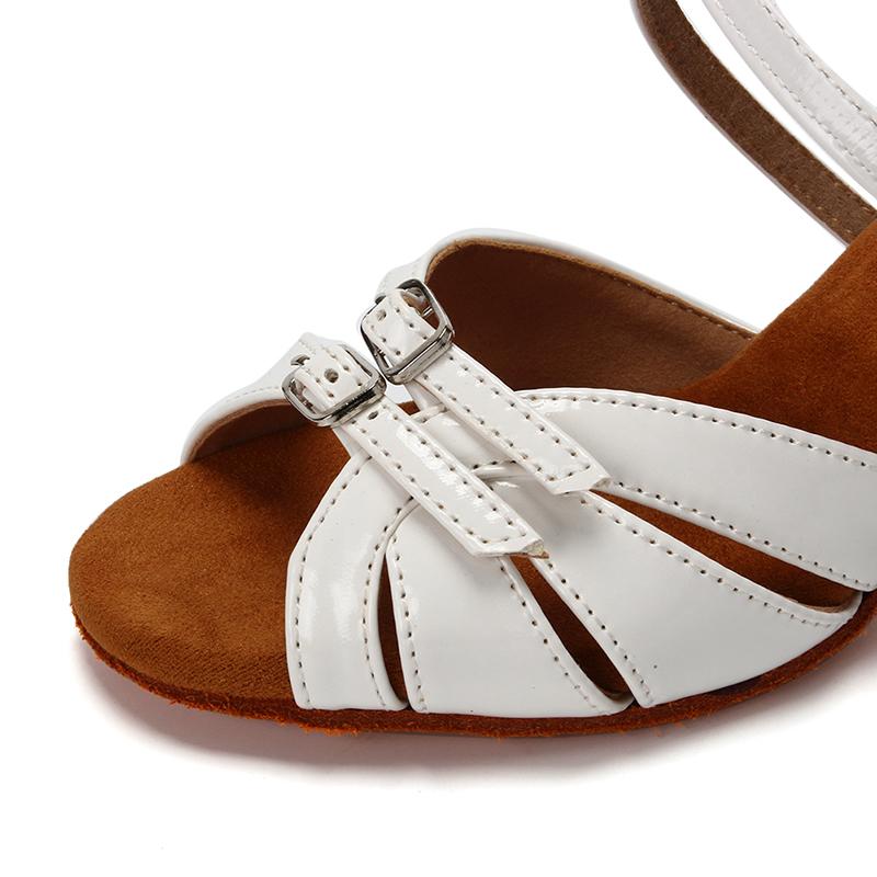 Professional Women Latin Dance Shoes Salsa Ballroom Dancing Shoes Indoor Middle Heel 5cm