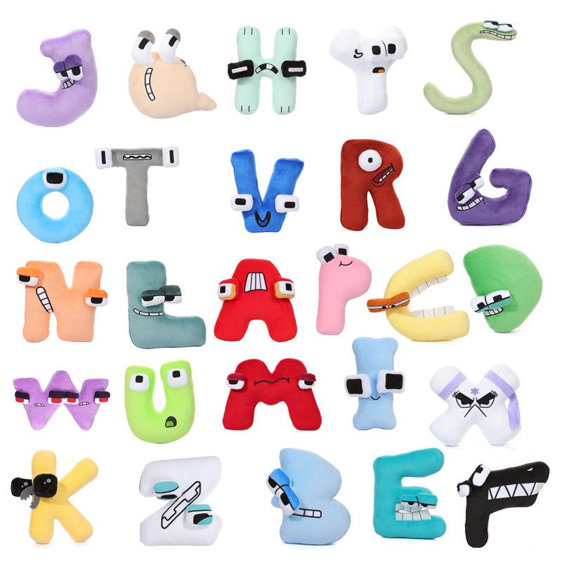 Alphabet Lore Plush Toys for Children's English Learning
