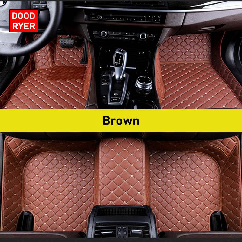 DOODRYER Custom Car Floor Mats For Mercedes Benz E-CLASS Coupe C207 C238 Convertible A207 Auto Carpets Foot Coche Accessorie