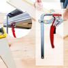 Track Saw Clamp Circular Guide Rail System Heavy Duty Strong Ratcheting Table Woodworking