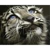 5D DIY Diamond Painting Leopard Head Full Round Diamond Kit Painting Embroidery