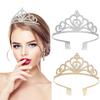 Elegant Crystal Bridal Princess Crown Headband