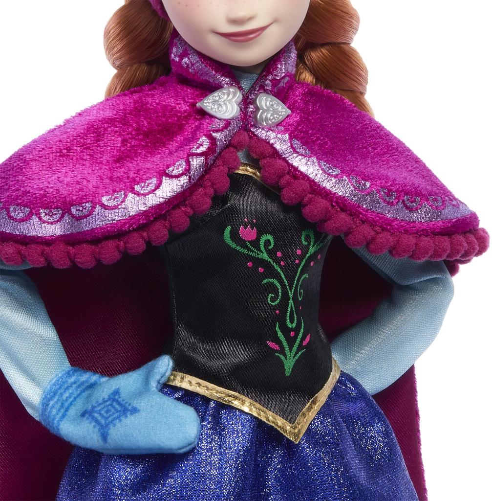 Mattel Disney Frozen Anna and Elsa Collector's Edition Celebrating 100 Years of Wonders, Disney Frozen Movie Gift for Kids and Collectors, HLX70