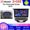 X-REAKO Car Video Player for Chevrolet Cruze 2015 GPS Navigation Built-in Dsp Carplay Autoradio Android Head Unit