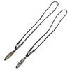 1PC Portable Natural Tibet Bead Good Luck Gift  Versatile Nine Eye Tibet Dzi Pendant Choker Nacklace