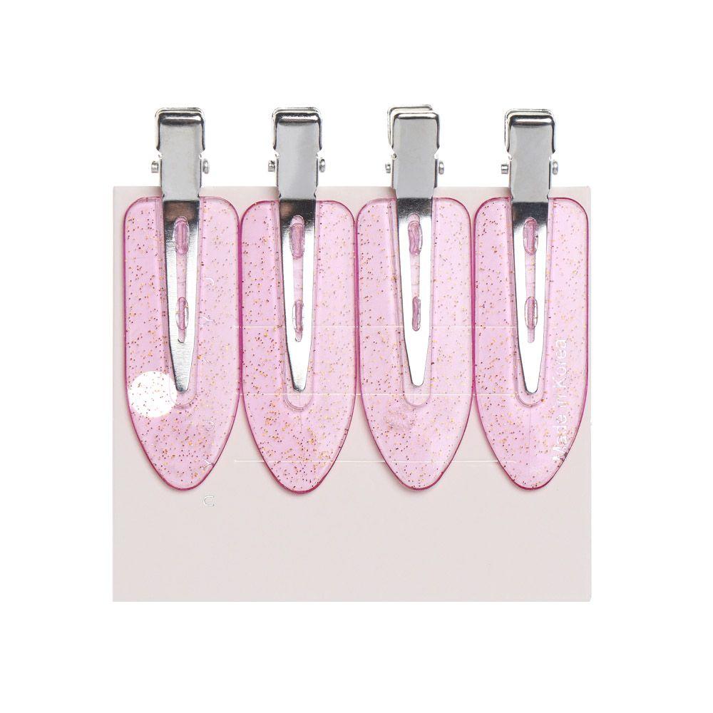 Hairdressing No Mark Candy Color Seamless Hair Clips No Bend Barrettes Bang Clip No Crease Hairpin