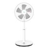 Living Room 5 Blades Control Levels of Air Flow Timer Metallic Silver Yamazen] Fan, (DC Motor) (Remote Included) (Left/Right Swing) (4 Switching)