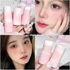 Waterproof Blush Stick Blush Powder Natural Highlight Brightening Lighten White Girl Face Contouring Blush Stick Lasting Set Ladies Student Makeup