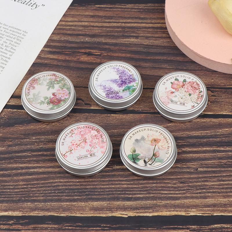 Solid Perfume Portable Balm Fresh Elegant For Women Perfume Body Aroma Gift