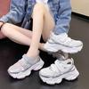 Fashion Women Sandals 2024 Summer New Platform Chunky Breathable Mesh Sneakers Woman Casual Sports Sandals Zapatos De Mujer