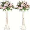 2-piece Iron Electroplated Flower Stand, Wedding Road Lead, Table Decoration, Home Decoration, Party Props