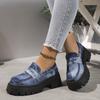 Single Shoe Women's 2025 Spring and Autumn New Low Cut Casual and Comfortable Lazy Shoes with One Foot, Le Fu Shoes