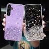 A05 A05S A15 A25 A35 Case Gradient Bling Glitter Sky Stars Sequin Phone Cases For Samsung Galaxy A05 A05S A15 A25 A35 5G Shockproof Soft Silicon Cover