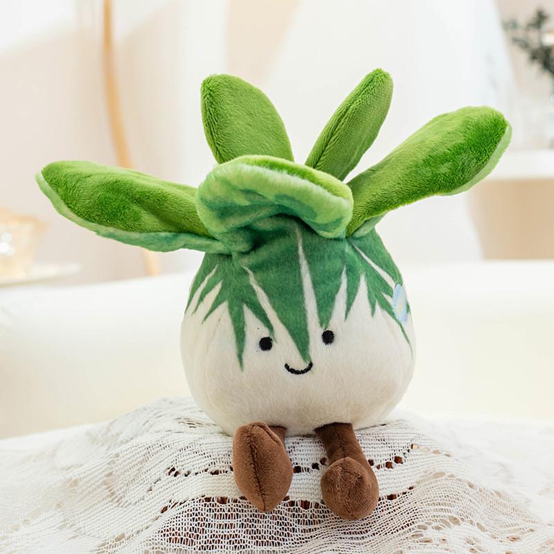 Pumpkin Mushroom Carrot Eggplant Corn Lotus Root Vegetable Plush Pendant Toy