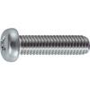 TRUSCO Pan Head Machine Screws, Stainless Steel, Fully Threaded, M2 X 8, Pack of 160, B05-0208
