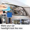Automotive Headlight Lens Restorer Car Headlight Repair Fluid Long-Lasting Protection Easy Application Headlight Repair Polish Kit
