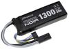 G-Force Noir LiPo 11.1V 1300mA 30C for Custom Guns, Mini S Compatible Size GFG910