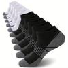 10/5 Pairs of Men's Low Cut Casual Socks - Breathable and Cushioned for Comfort, Enhancing Toe and Heel, Cushioning and Comfortable Socks
