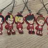Haikyu Rubber Strap Batch