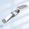 4pcs Steel Toggle Latches 90 Degree Box Lock Small Corner Hasp Multipurpose Latches Simple Installs for Cases & Cabinets