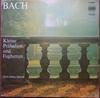LP Record JOHANN SEBASTIAN BACH, ULRICH URBAN - Kleine Präludien Und Fughetten 729184 ETERNA 1989 Germany Classical Used