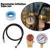 1 Set Air Tank Repair Kit Safety Valve 0-200 PSI Pressure Gauge Carry For Portable Tank Assembl M3Z7