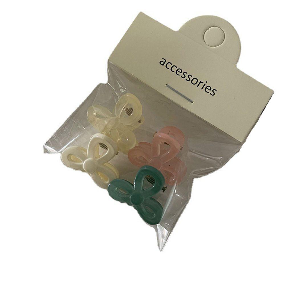 Hair Clip Candy Color Girl Hairpin Set Women Hair Accessories Mini Hair Claw Set Cute Side Clip