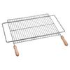 Extendable BBQ Grill 60x40cm Galvanized Steel