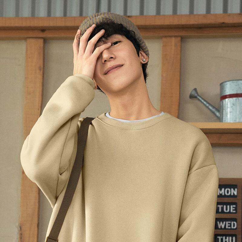 VANCL Men's 2025 Fall Loose Fit Long Sleeve Sweatshirt