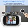 2.8 Inch LCD Color Screen Digital Doorbell Electronic Peephole Door Camera Viewer 90 Degree Door Eye Door Ring Monitor