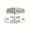 2 Pcs Durable 304 Stainless Steel Boat/ Door Hinge Stamping Cabinet Marine Hardware 76*38*4mm