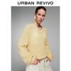 UR Women's Dopamine V-Neck Loose-Fit Knit Sweater