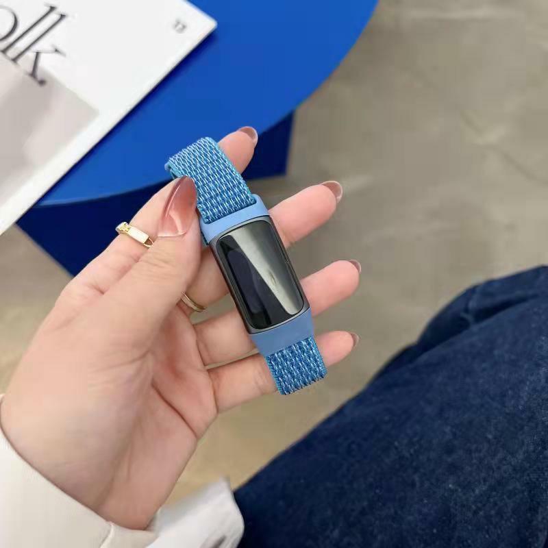 For Fitbit Charge 5/6 Nylon Strap Quick Release Sport Watch Band