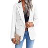 Tweed Women's Blazer Lapel Thin Coat Fashion Casual Top Commuter Single Breasted Long Sleeved Thin Jacket Spring and Autumn