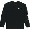Graphic Print Sports Casual Long Sleeve T-Shirt Men Tops Black DO6946-010