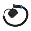 12V Solenoid Valve Coil with Connector 1 2in Hole Diameter 6671025 for Bobcat Skid Steer 751 753 763 773 7753