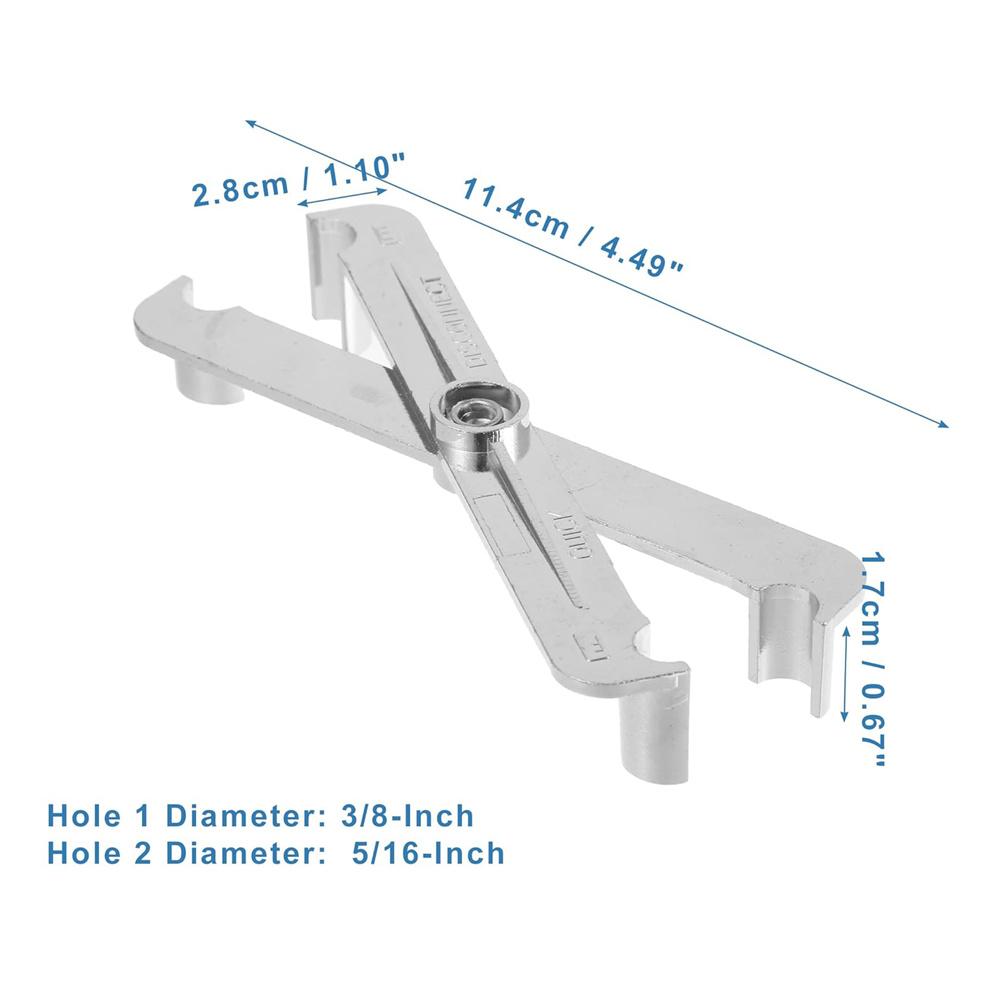 1Pc Fuel Line 3/8-Inch and 5/16-Inch Quick Disconnect Tool / Removal Tool