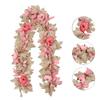 Artificial Maple Leaf Garland 5.7Ft Pumpkin Maple Leaves Vine Thanksgiving Fall Garland for Mantel