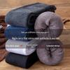 Men's Thick Velvet Winter Calf Socks - Cotton, Towel, Long Tube