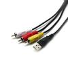 3 RCA штекер USB-гнездо Aux аудио-видео адаптер для видеокамеры кабель AV-конвертера