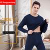 Hengyuanxiang Men's Thickened Thermal Underwear Set