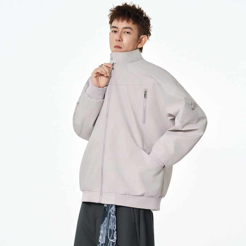 Jacket Men's Color Blocking 2025 Autumn and Winter New Men's Youth Windproof Fashion Casual Top Jacket Trend