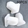 50pcs Square Fasteners Retainer Fender Car Door Trim Panel Push Rivet Clips