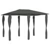 VidaXL Gazebo with Post Covering 3x4x2.6 M Anthracite 160 G-m²