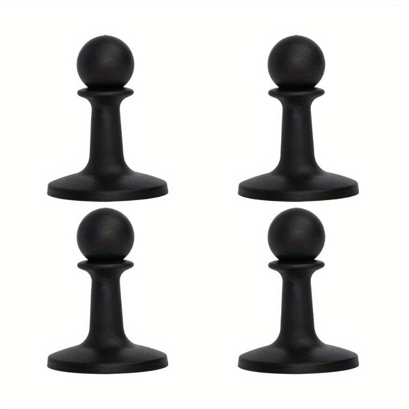 4 Pcs Lightning Proof Cap Camping Tent Pole Awning Rod Support Bar Anti-Thunder Protection Cover Safe Awning Rod Outdoor Tent Hat