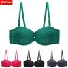 New 2021 Women Half Cup Push Up Bra Sexy Lace Bra80 85 90 95BC Female Bra